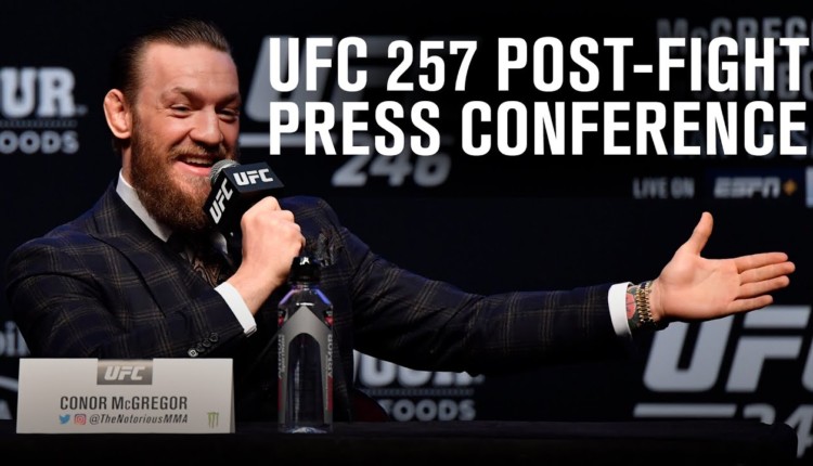 UFC 257 post-fight press conference